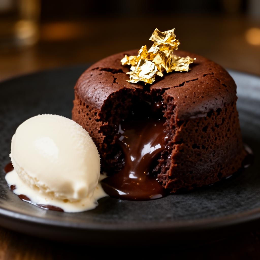 Coulant de chocolate 70%